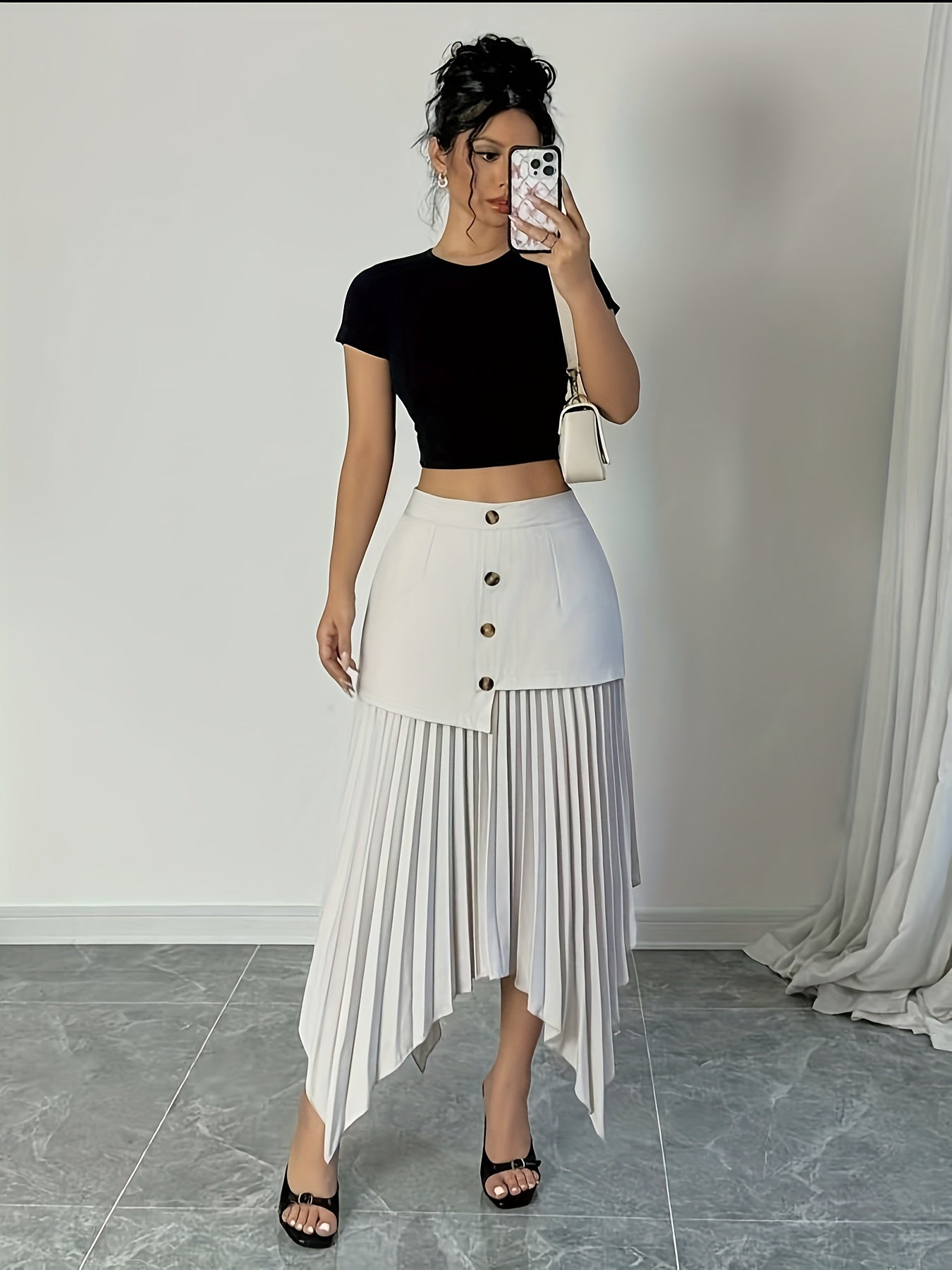Women'S Stylish Midi Skirt-Elegant Fashion Styles