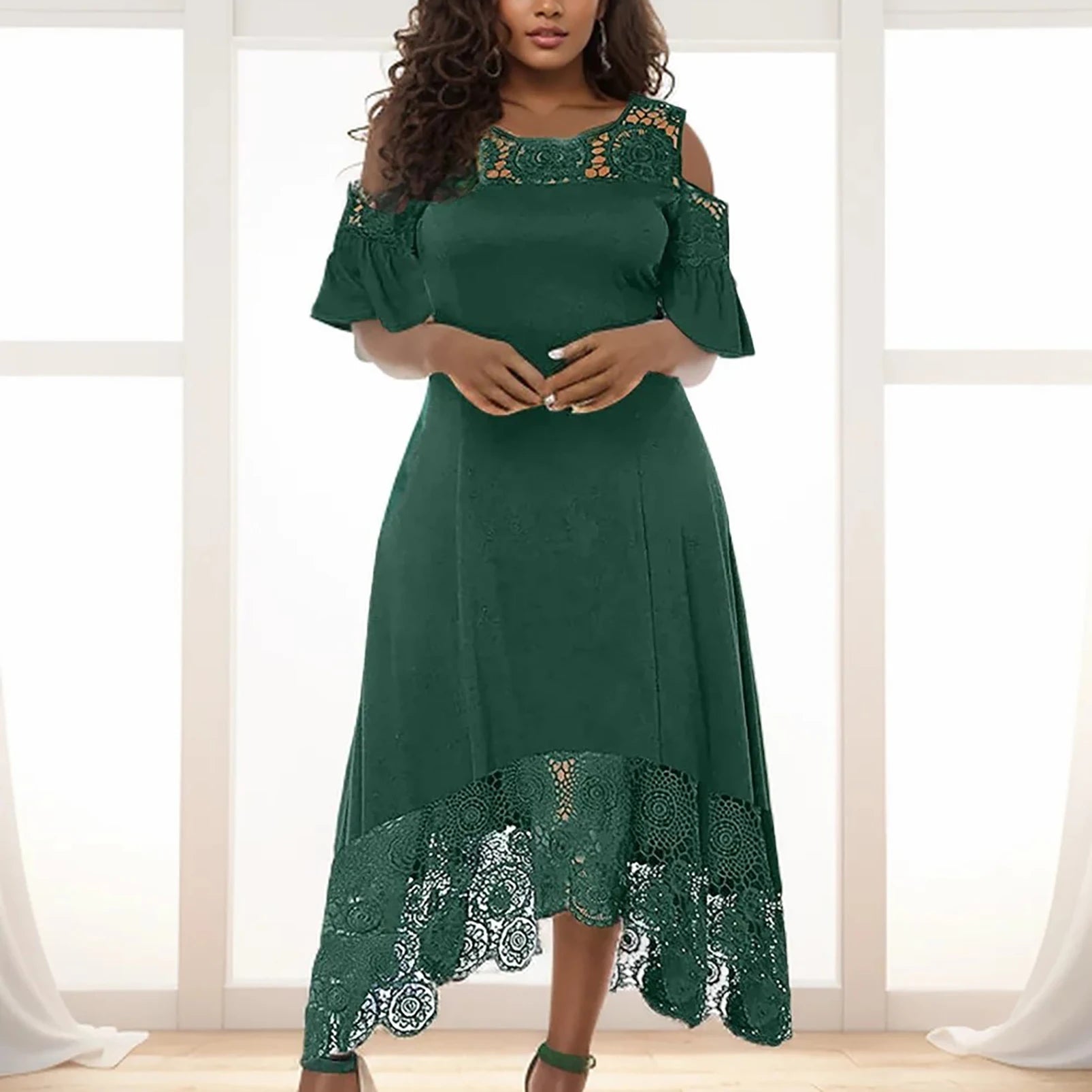 Elegant Dresses Evening Wear For Over 50 Satin Ladies Dresses Cold Shoulder Long Sleeve Dresses Party Dress Women Elegant Classy Plus Size Summer Elegant Dresses Evening Wear For Over 50 Satin Ladies Dresses Cold Shoulder Long Sleeve Dresses Party Dress Women Elegant Classy Plus Size Summer