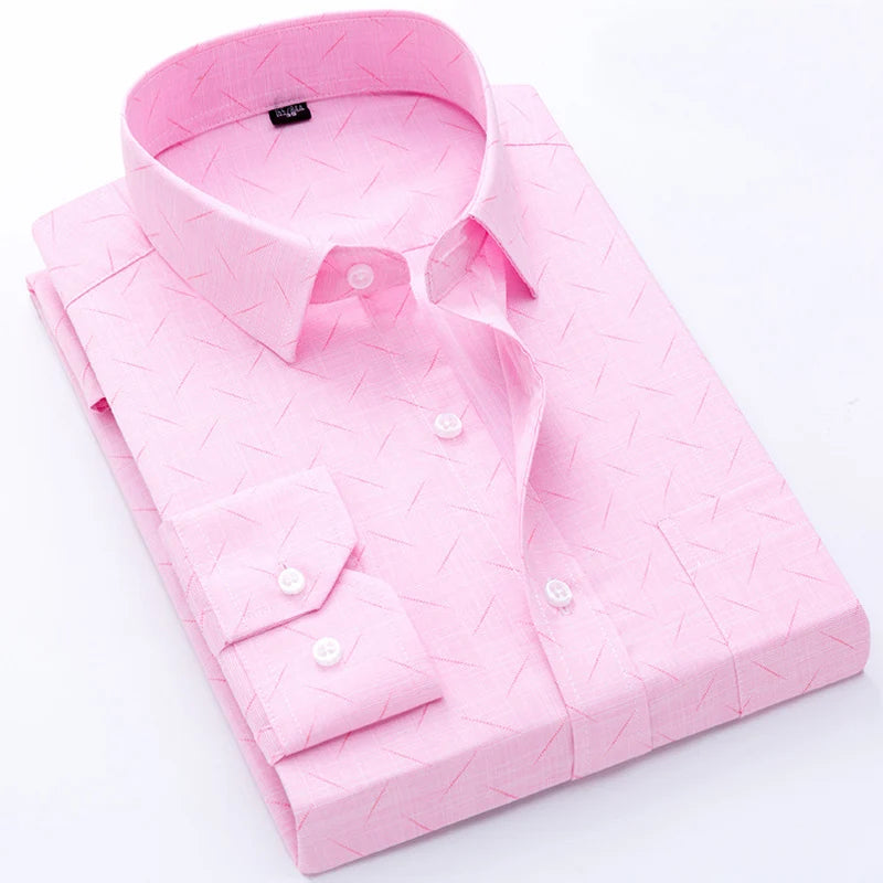 Men's Long Sleeves Social Formal Elegant Shirts