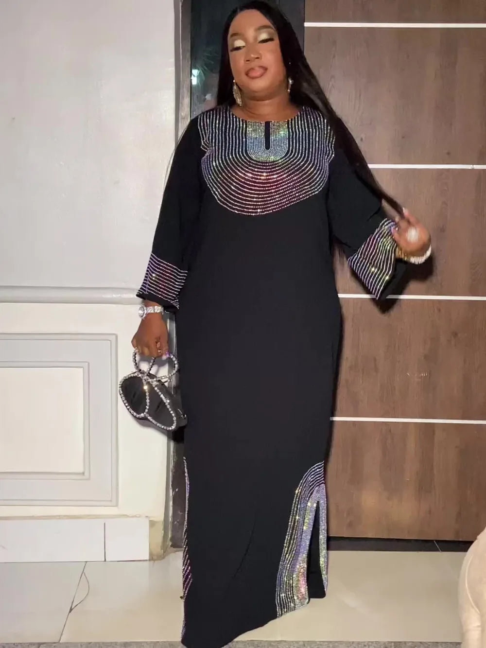 Fashion Dress Caftan Maroccain Evening Party Dresses
