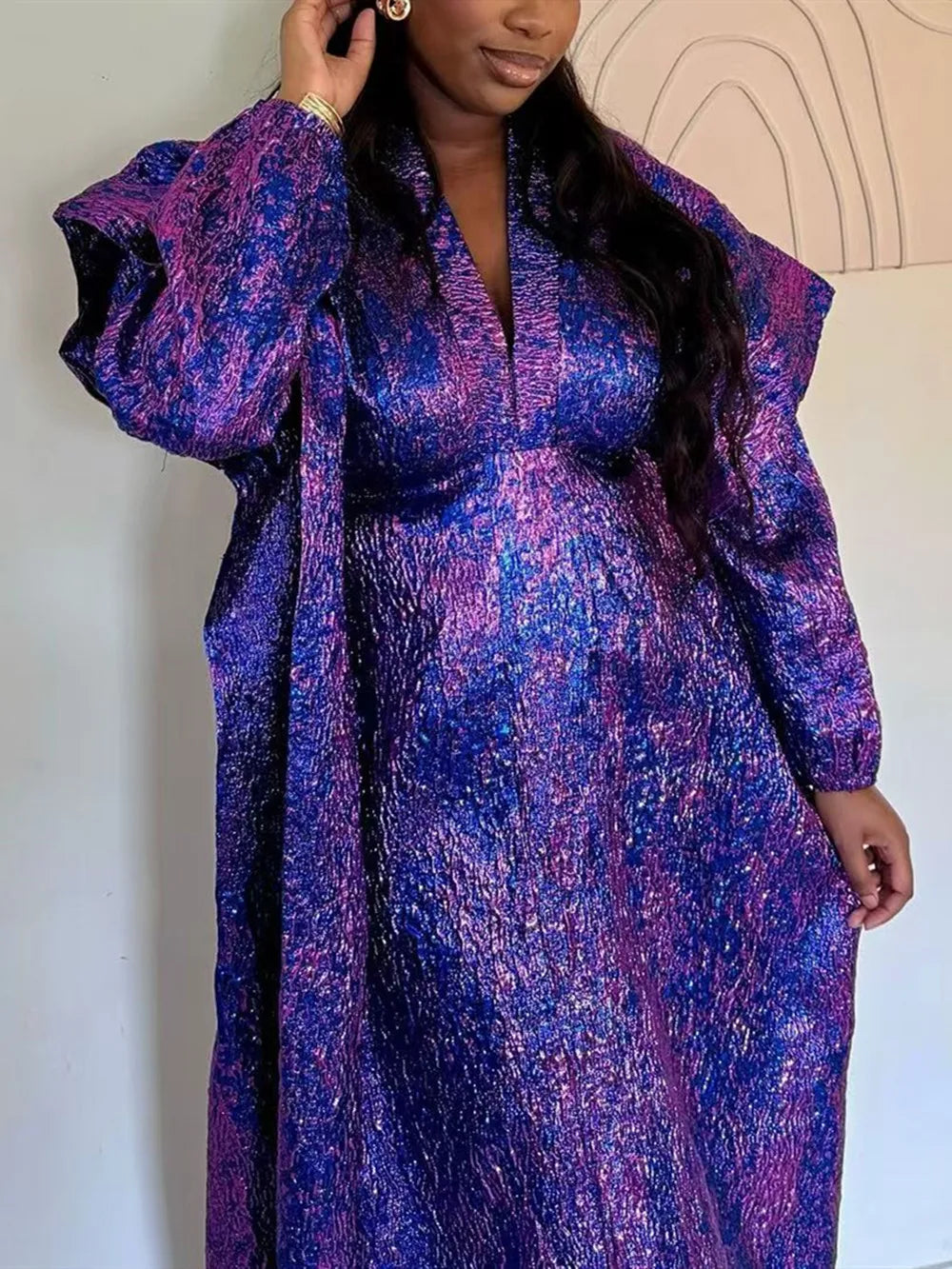 Women Clothing Outfits Gown Abayas Kaftan Maxi Long Dress