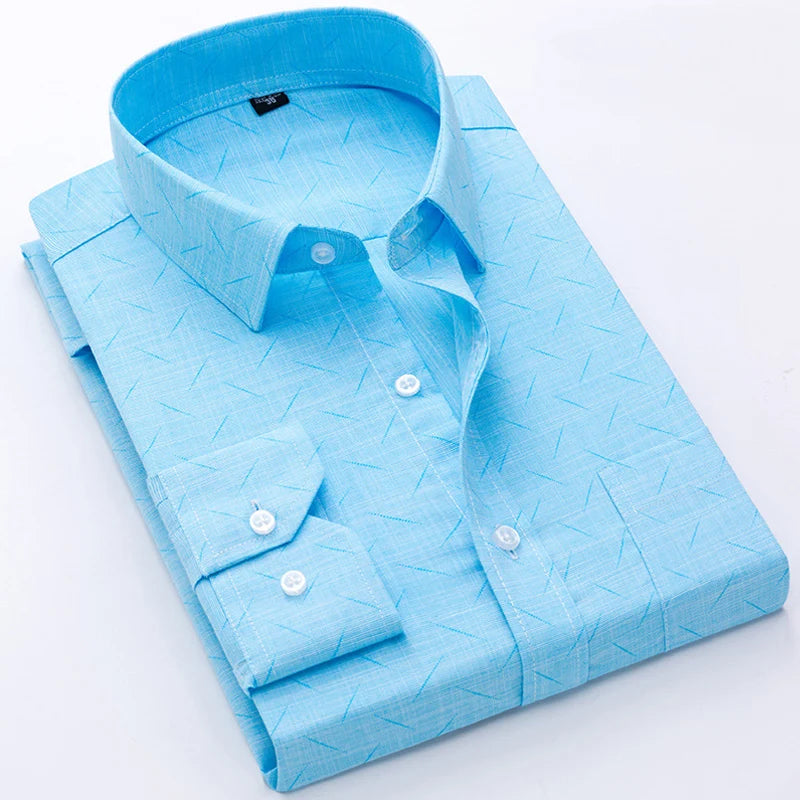 Men's Long Sleeves Social Formal Elegant Shirts
