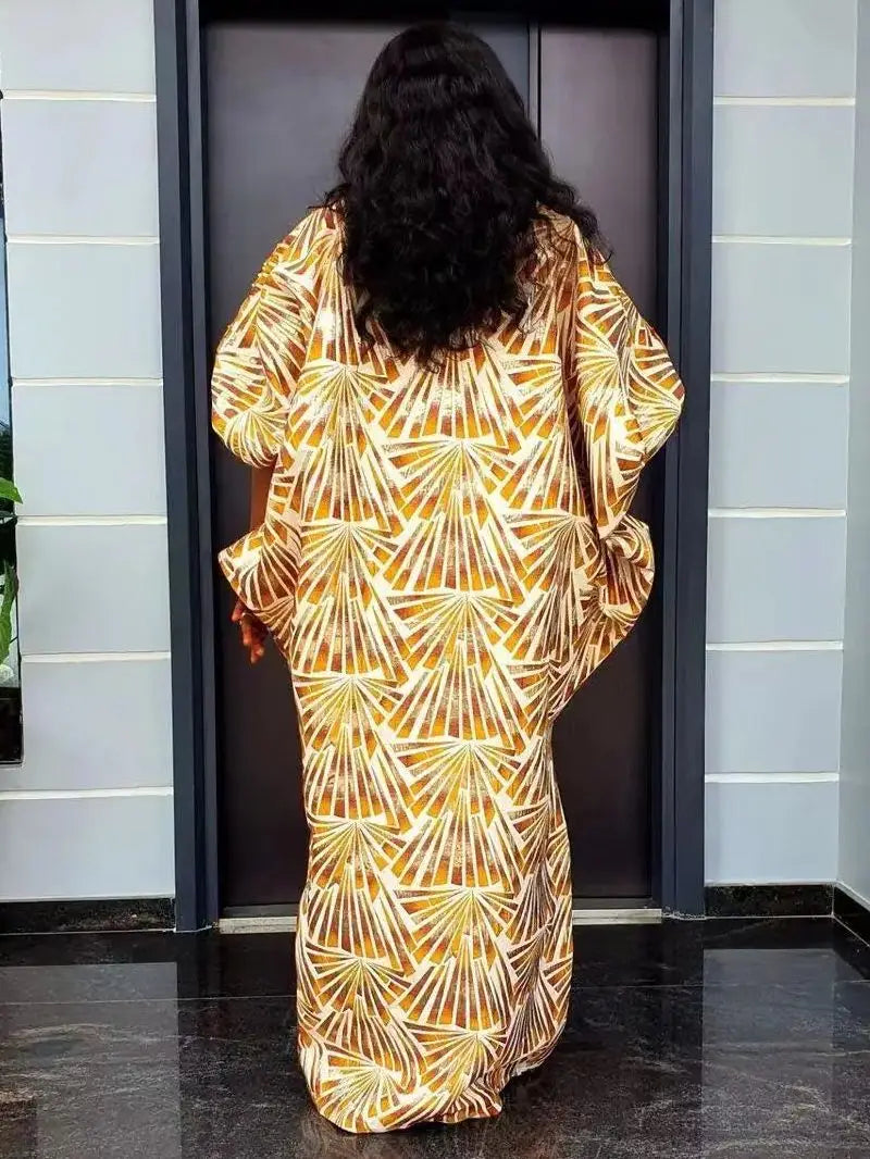 Women Plus Sequin Outfit Gown Kaftan Party Long Maxi Dress Denicy