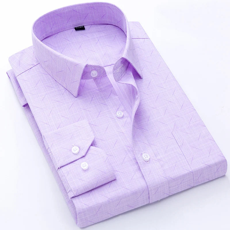 Men's Long Sleeves Social Formal Elegant Shirts