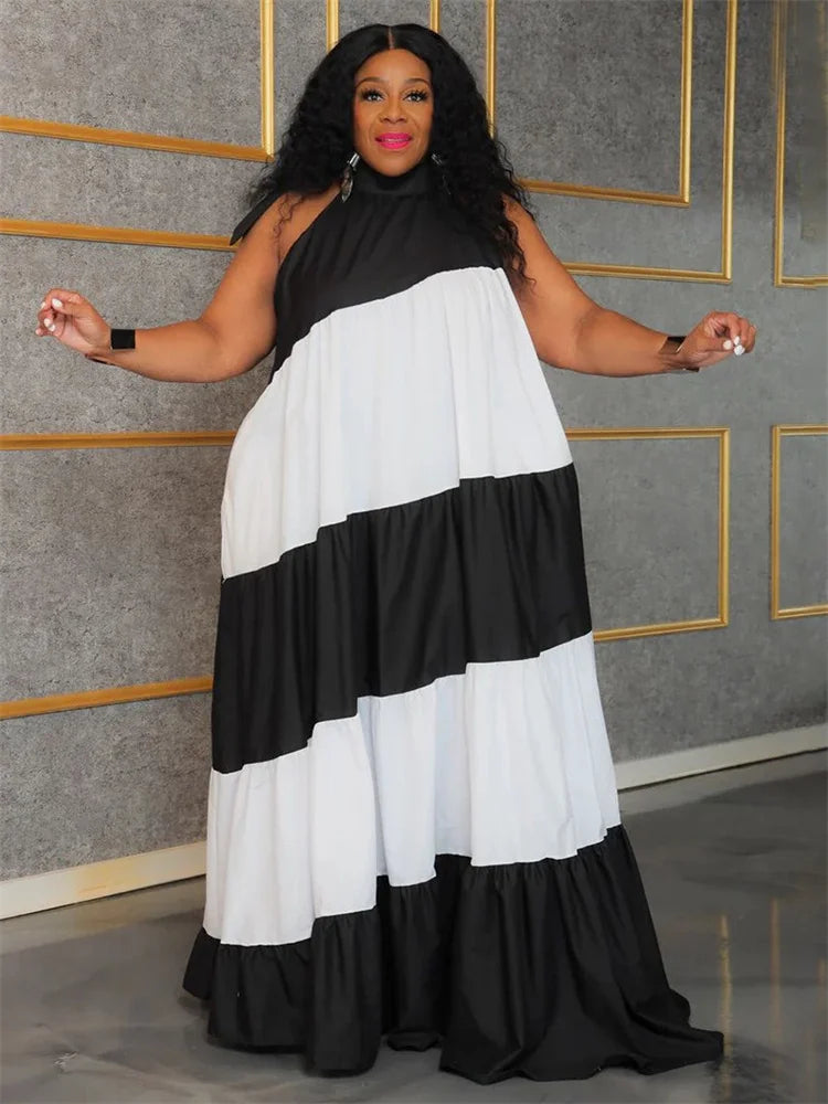 Dresses Women Bandage Loose Maxi