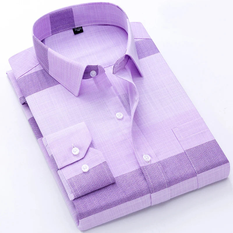 Men's Long Sleeves Social Formal Elegant Shirts