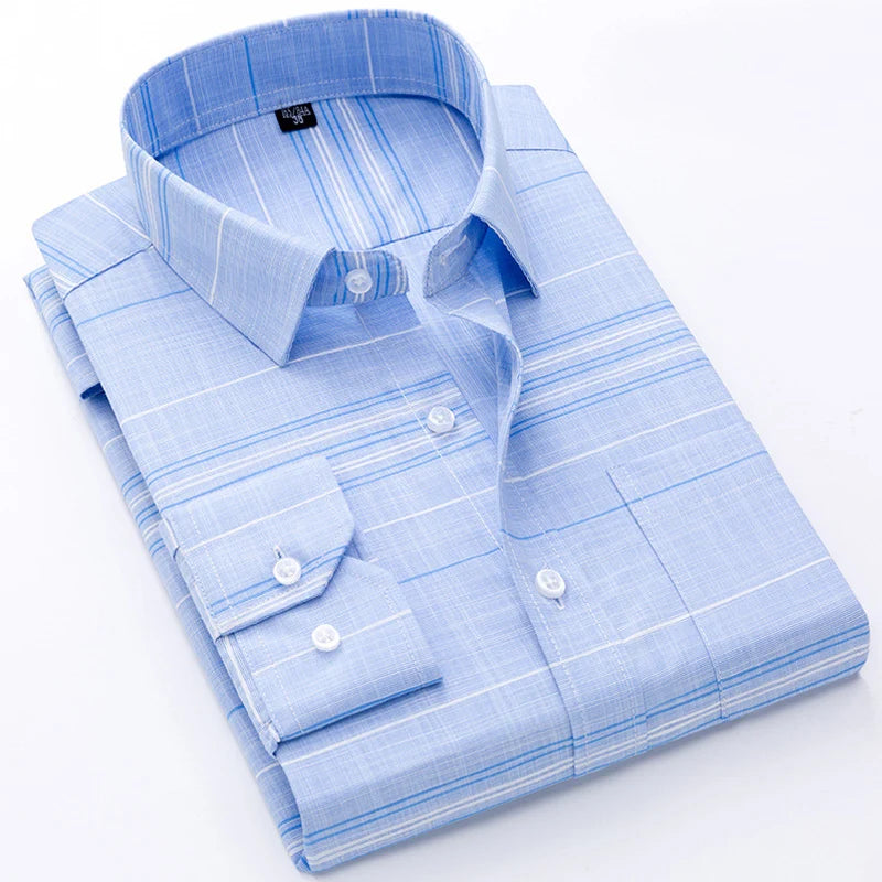 Men's Long Sleeves Social Formal Elegant Shirts