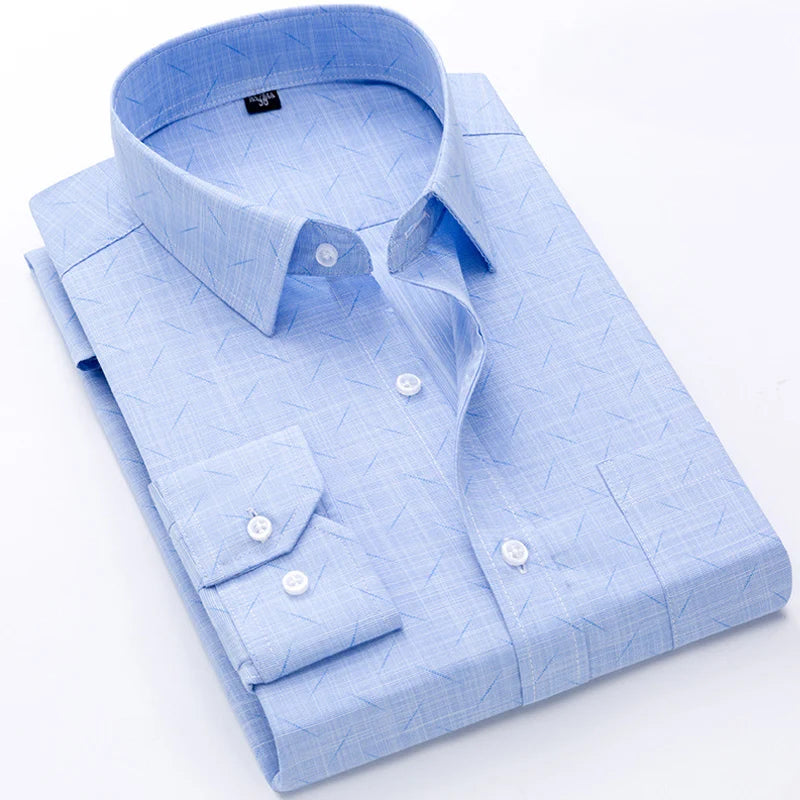 Men's Long Sleeves Social Formal Elegant Shirts