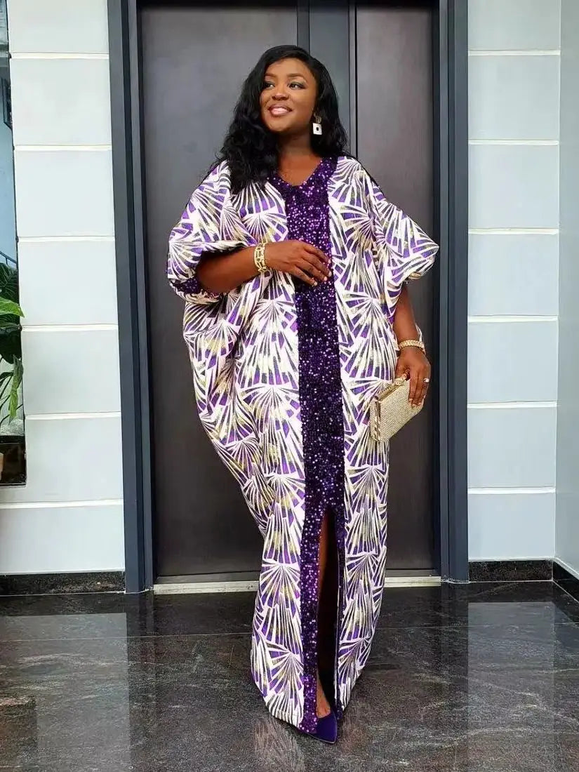 Fashion Dress Caftan Maroccain Evening Party Dresses Boubou