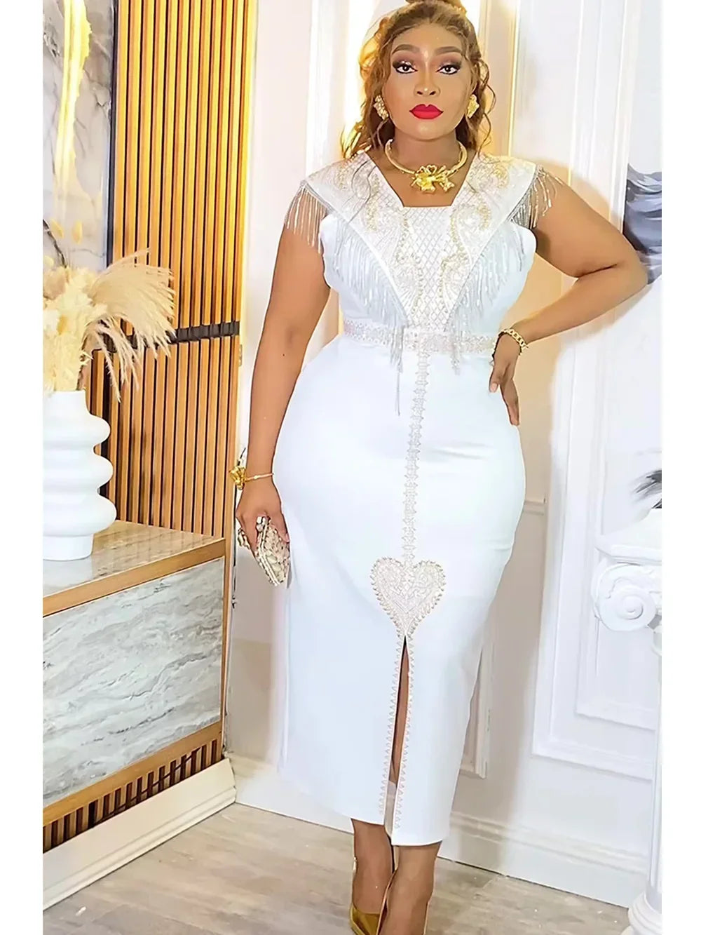 Plus Size Wedding Party Dresses Women Denicy Clothes