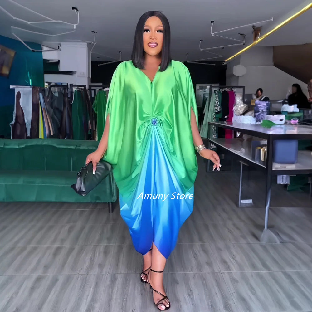 Sleek rayon dress