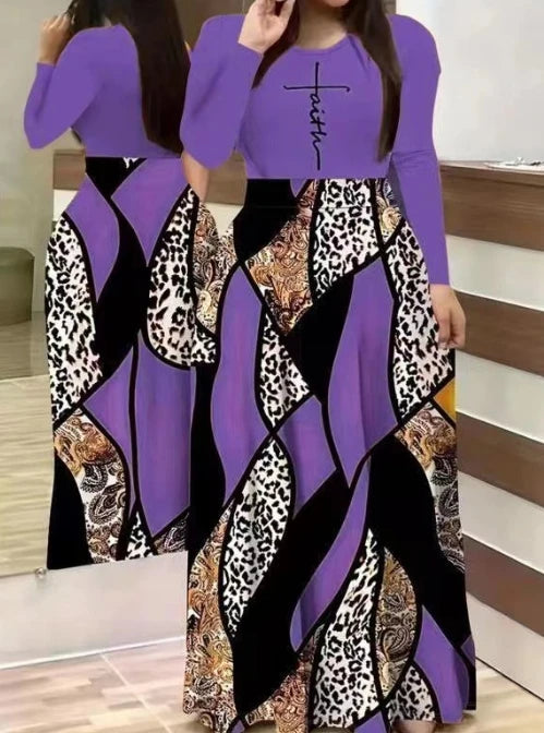 Fashion Short Sleeve Casual A Line Dresses