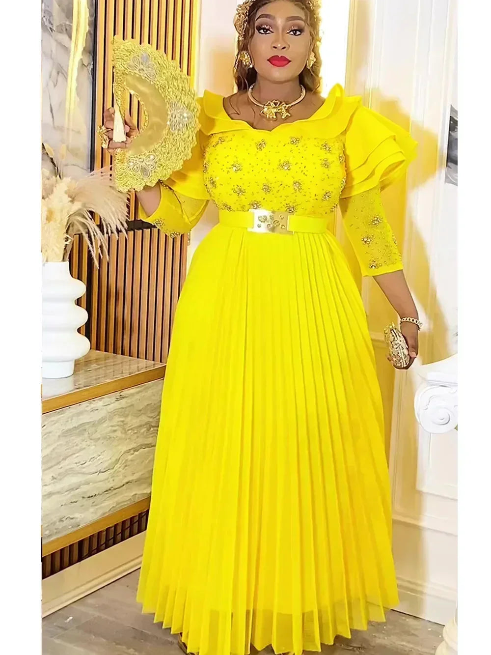 Party Dresses Women Gown Elegant Maxi Dress Denicy