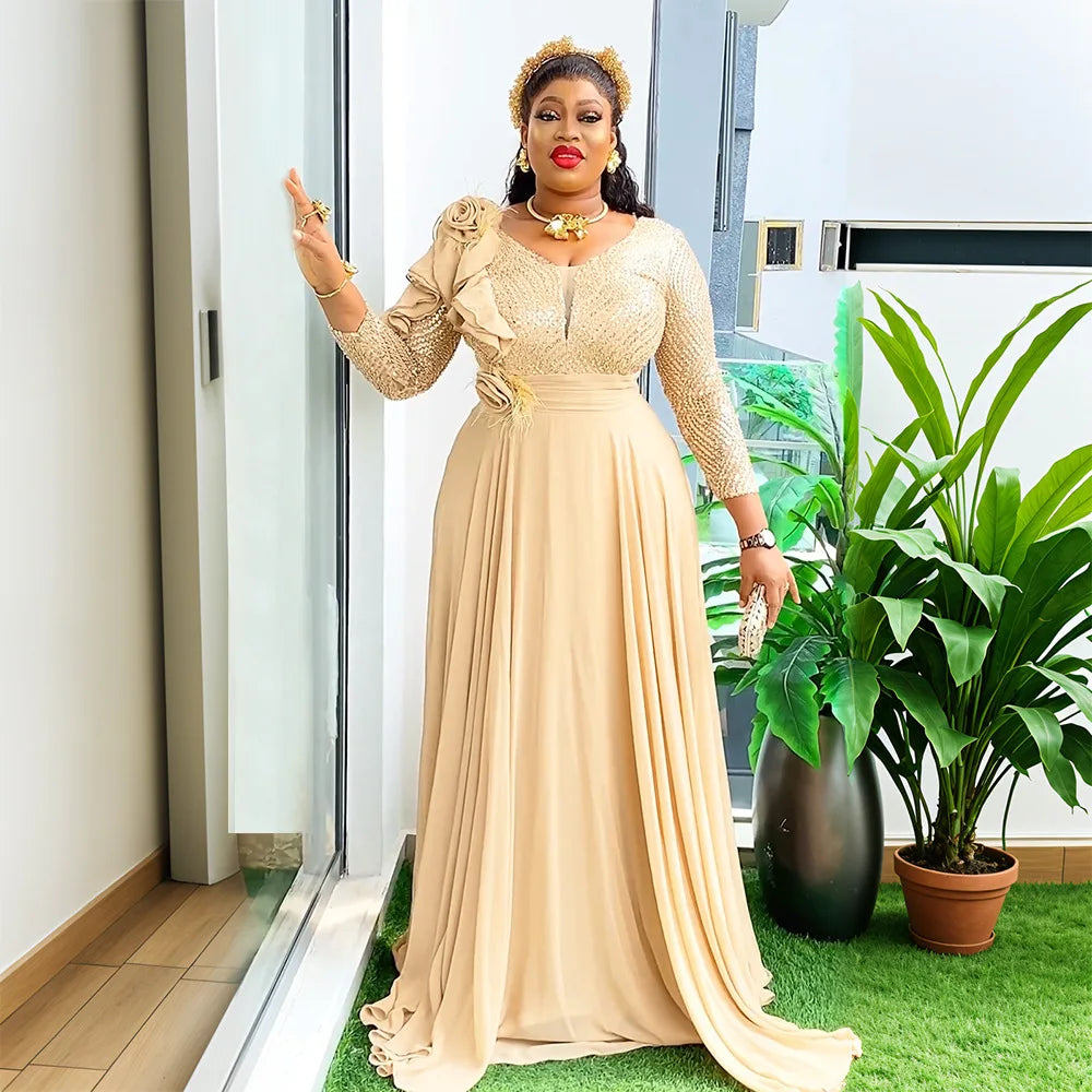 Women Plus Size Long Dress Denicy