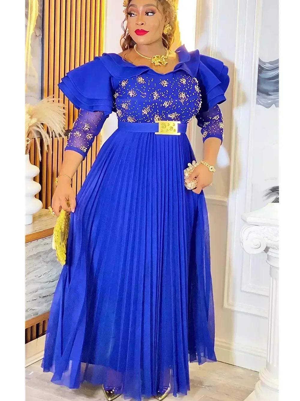 Party Dresses Women Gown Elegant Maxi Dress Denicy