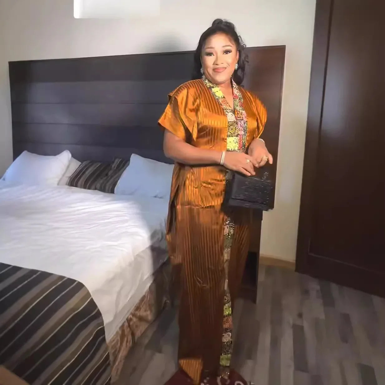 Satin Boubou Robe  Dress Caftan Maroccain  Party Dresses