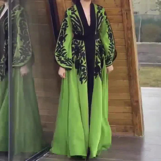 Dresses Women Print Long Dress Loose Casual