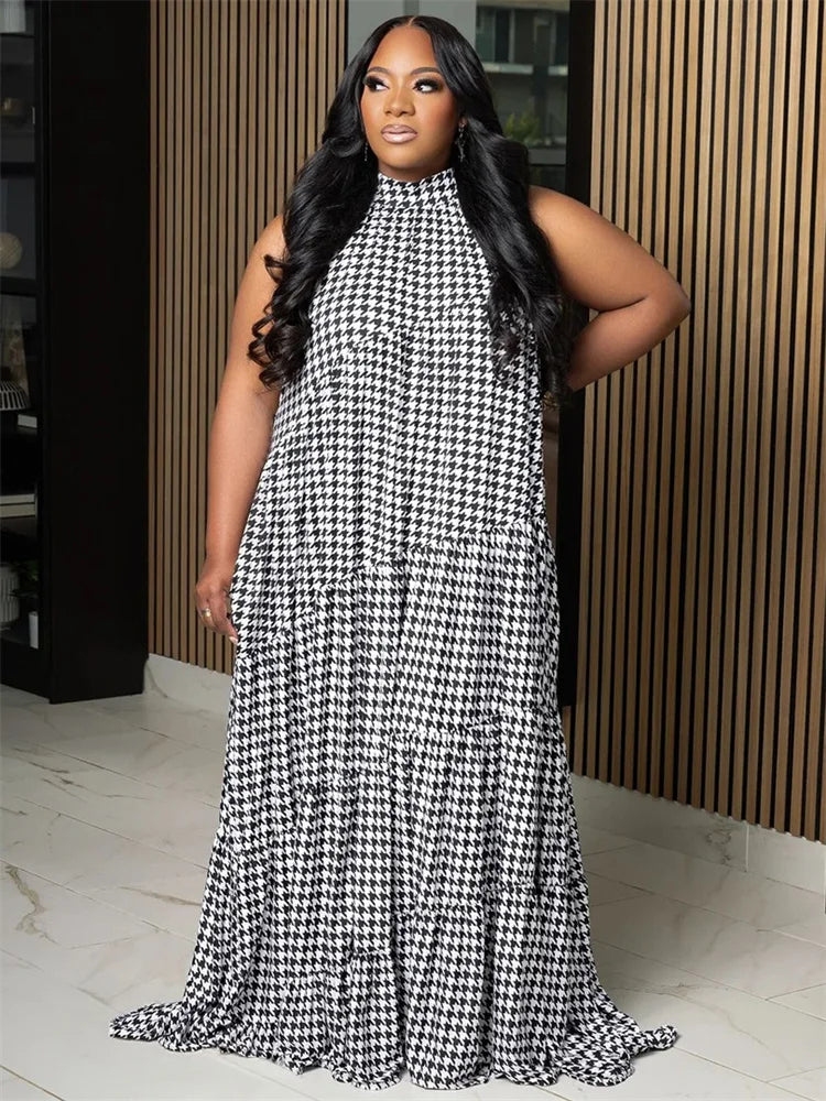 Dresses Women Bandage Loose Maxi
