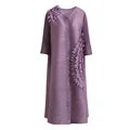 Spring Fall Solid Color Large Jacket Dresses
