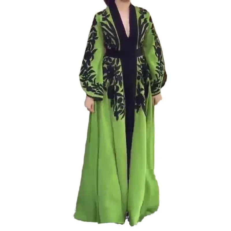 Dresses Women Print Long Dress Loose Casual