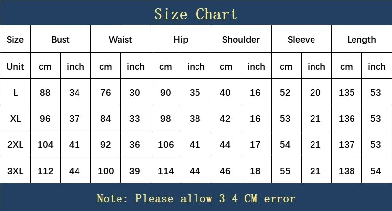 Women Plus Size Long Dress Denicy