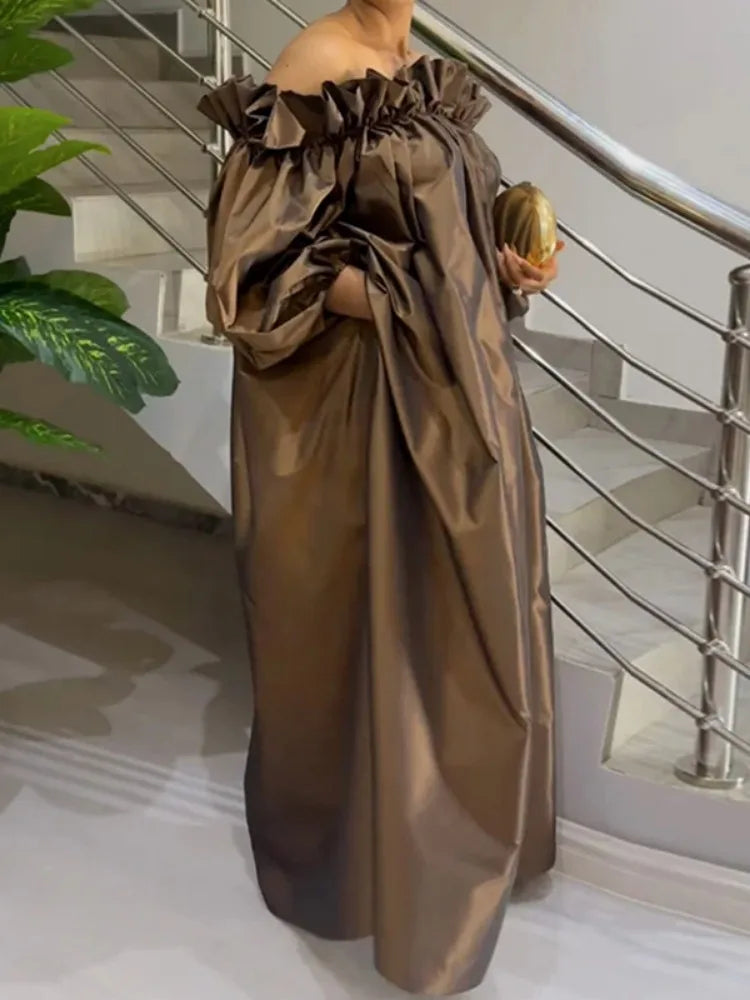 Summer Women's Dress Solid Color Party Dresses