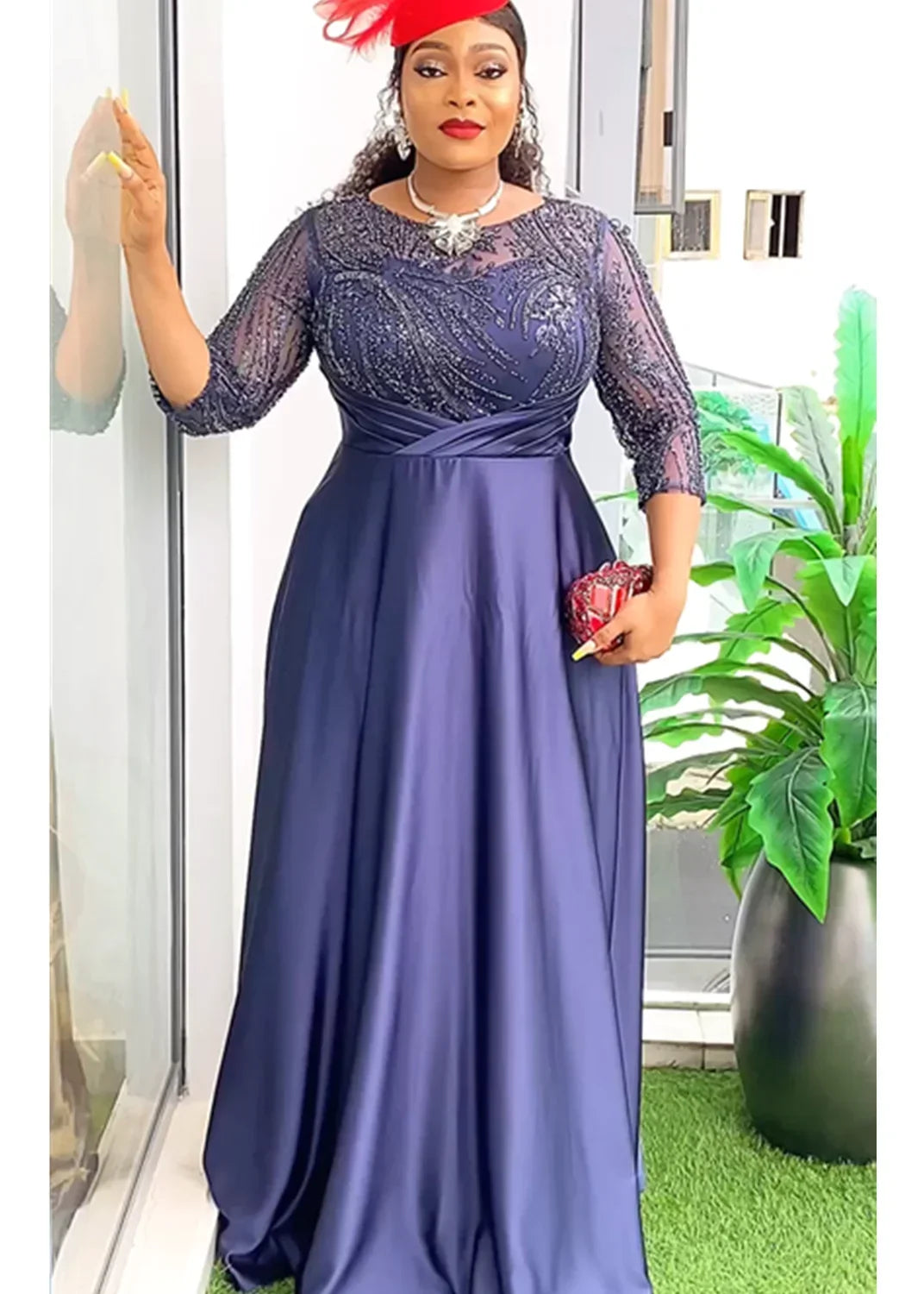 Denicy Party Dresses Women Sequin  Maxi Dress