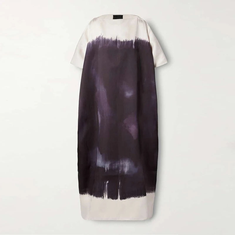 Summer Evening Party Gowns Maxi Dresses Batwing Sleeves Long Loose Dress