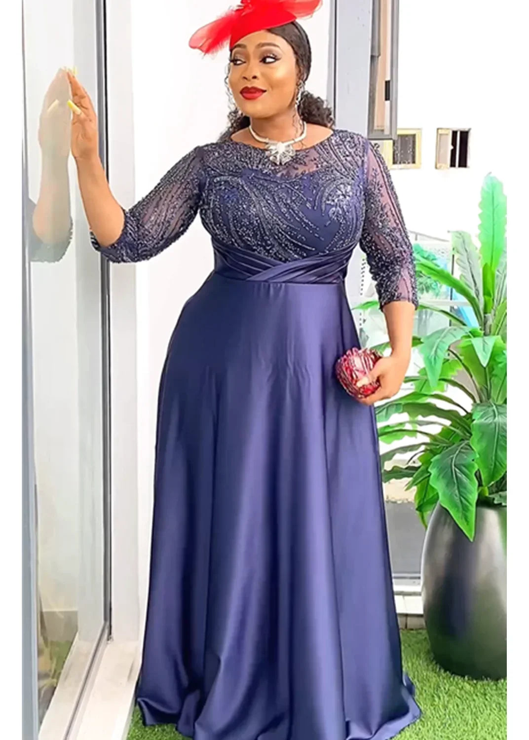 Denicy Party Dresses Women Sequin  Maxi Dress
