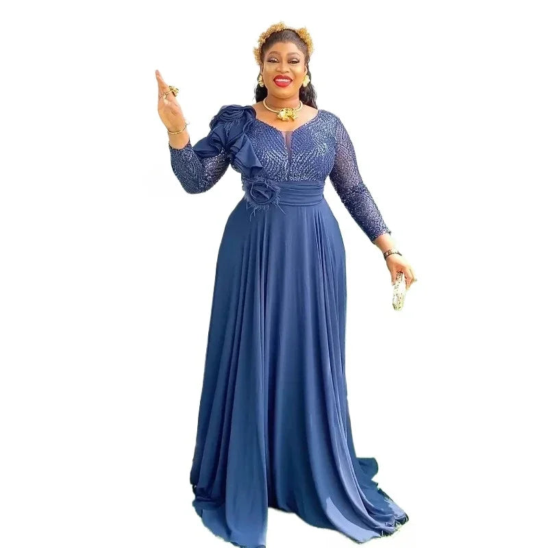 Elegant Dresses Women Clothing Plus Size Long Outfits Denicy