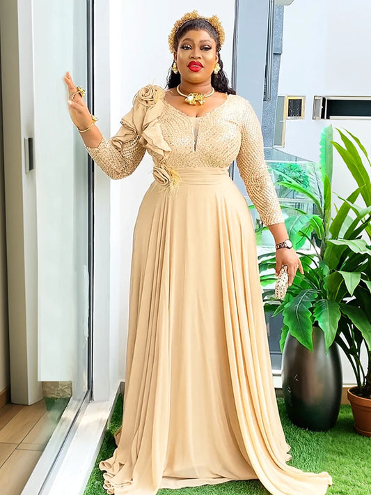 Plus Size Wedding Party Dresses Women Denicy Clothes