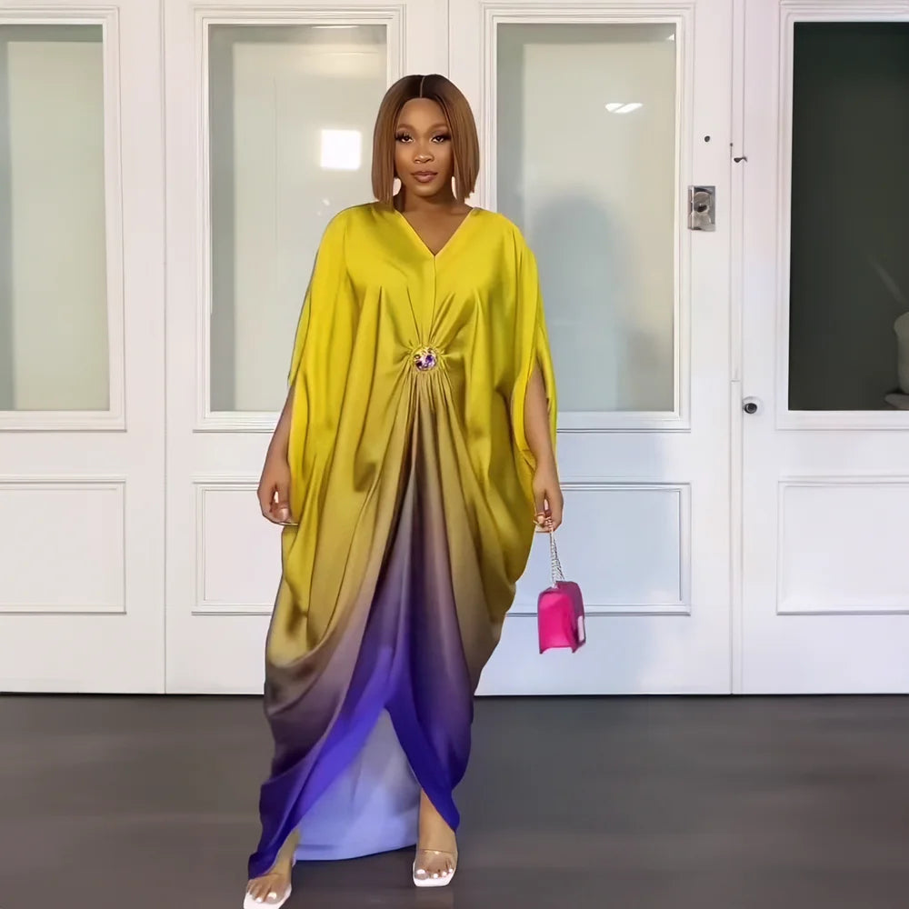Sleek rayon dress