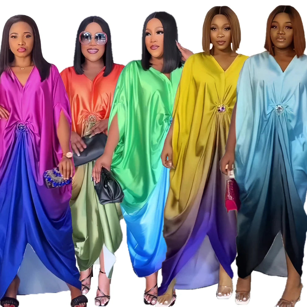 Sleek rayon dress