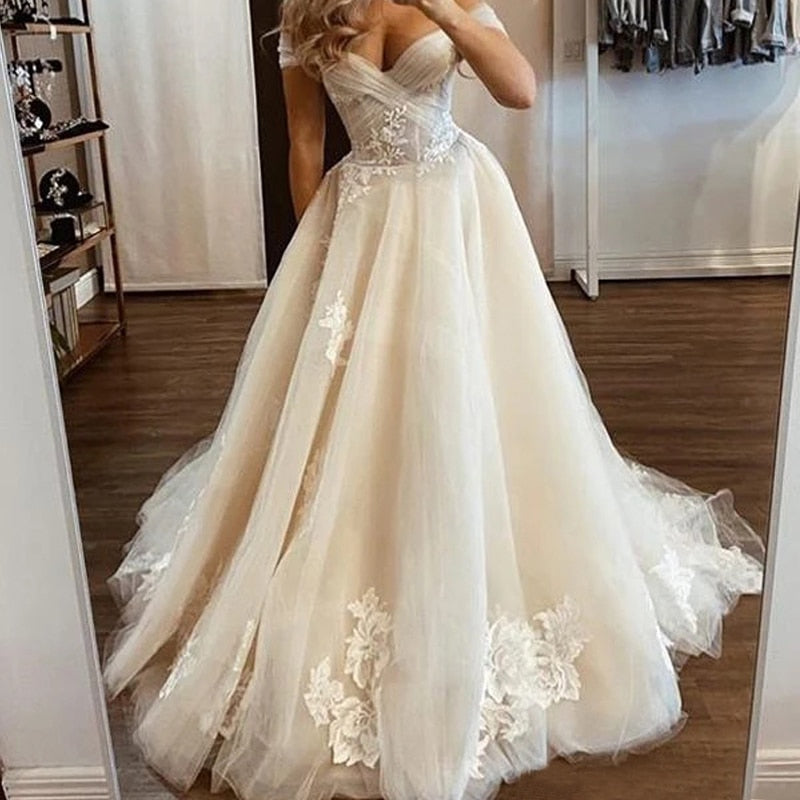 Juzzo Boho Beach Bridal Dress